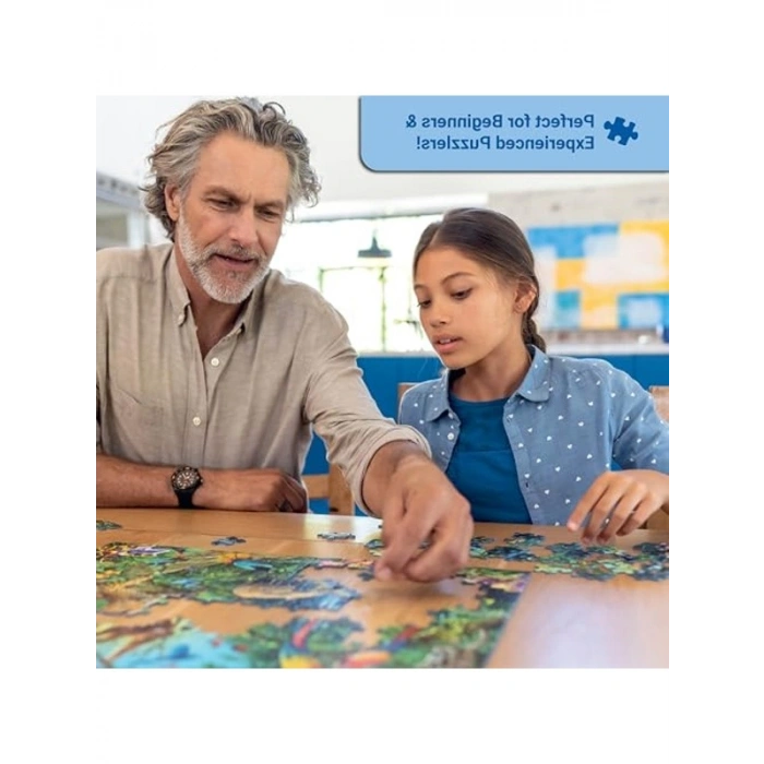 Kamyon Temalı 100 Parça Puzzle - Eğlenceli ve Eğitimsel Oyun