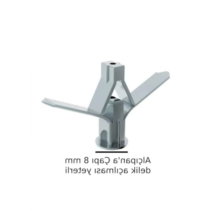 Kanatlı Alçıpan Dübeli - 6 Adet Plastik Dübel Seti