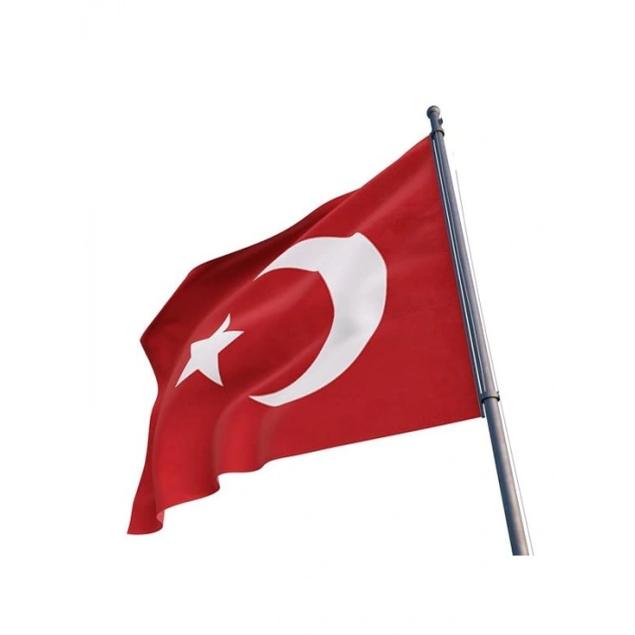 Kancalı Türk Bayrağı, 70x105 cm Ölçülerinde