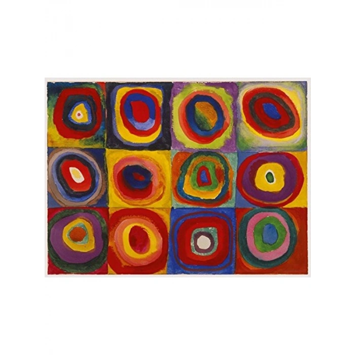 Kandinsky 1913 Temalı 1500 Parça Puzzle - Sanat Severler İçin