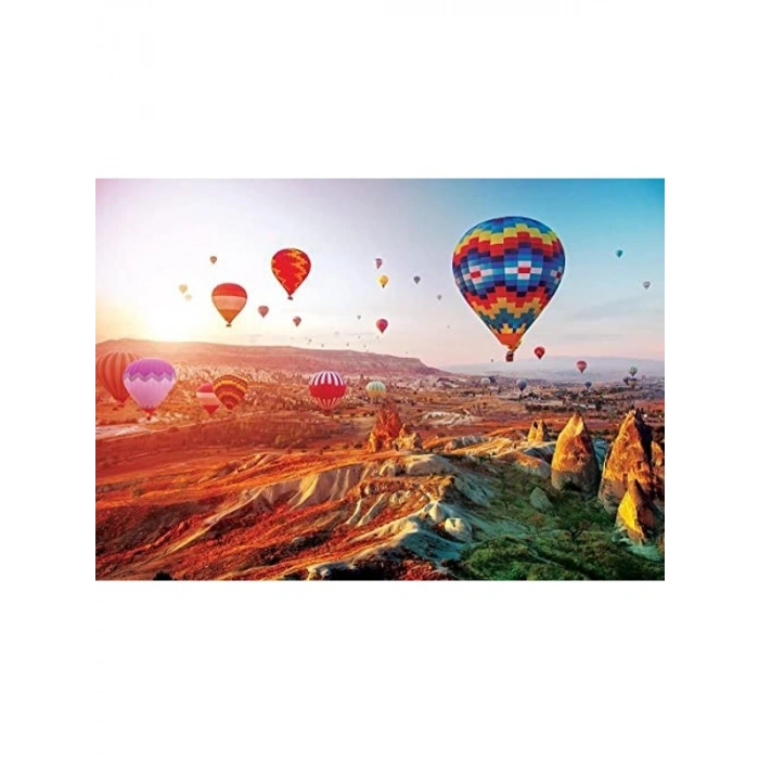 Kapadokya Temalı 1500 Parça Puzzle - Zihin Geliştirici Eğlence