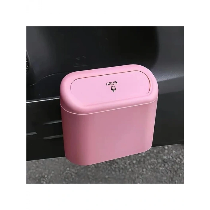 Kapaklı Araç Çöp Kutusu, Taşınabilir ve Kullanışlı Organizer