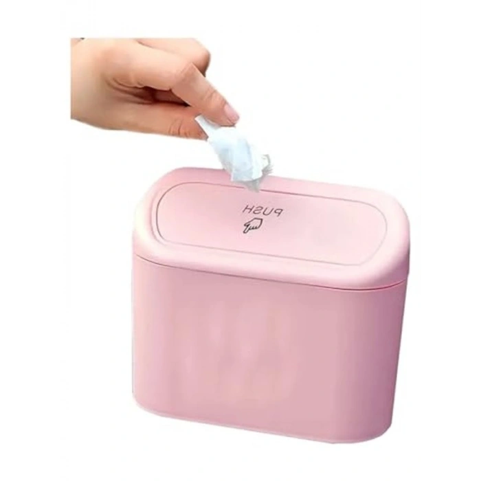 Kapaklı Araç Çöp Kutusu, Taşınabilir ve Kullanışlı Organizer