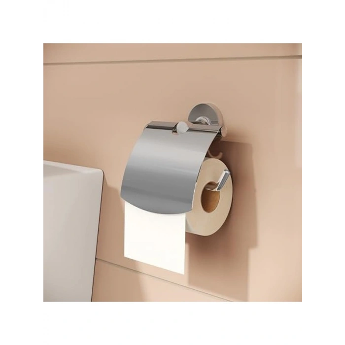 Kapaklı Krom Tuvalet Kağıtlığı, Modern Tasarım