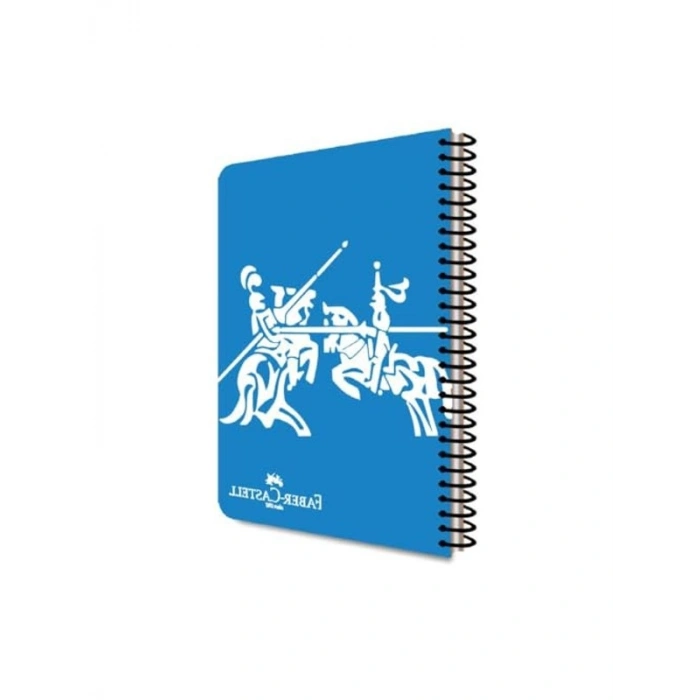 Kapaklı Spiralli Defter, 80 Yaprak Çizgili, PP Kapaklı