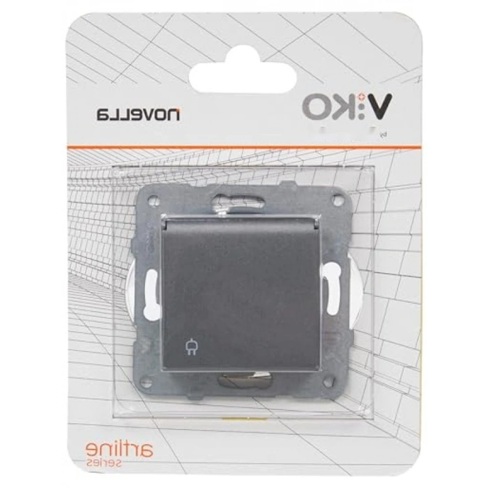 Kapaklı Topraklı Priz Mekanizması