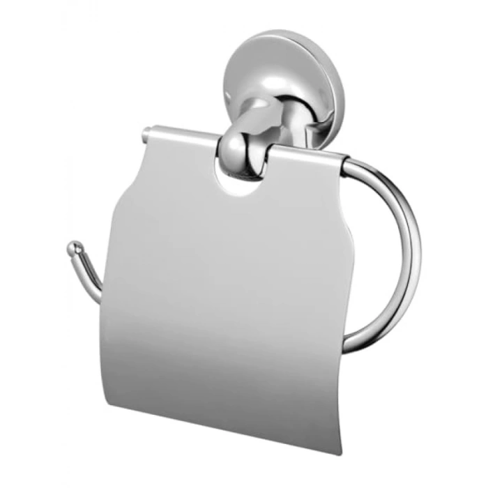 Kapaklı Tuvalet Kağıtlığı - Krom Kaplama