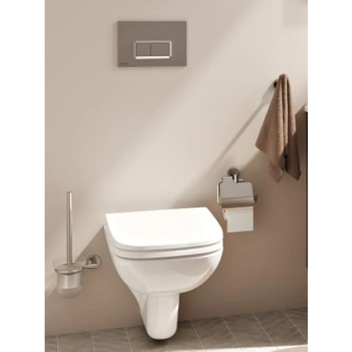 Kapaklı Tuvalet Kağıtlığı - Krom Kaplama