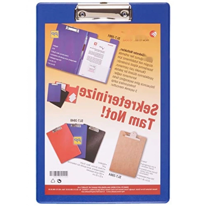 Kapaksız A4 Sekreter Notluğu, Mavi