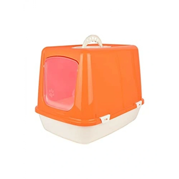 Kapalı Lüks Kedi Tuvaleti, 34x50x40 cm