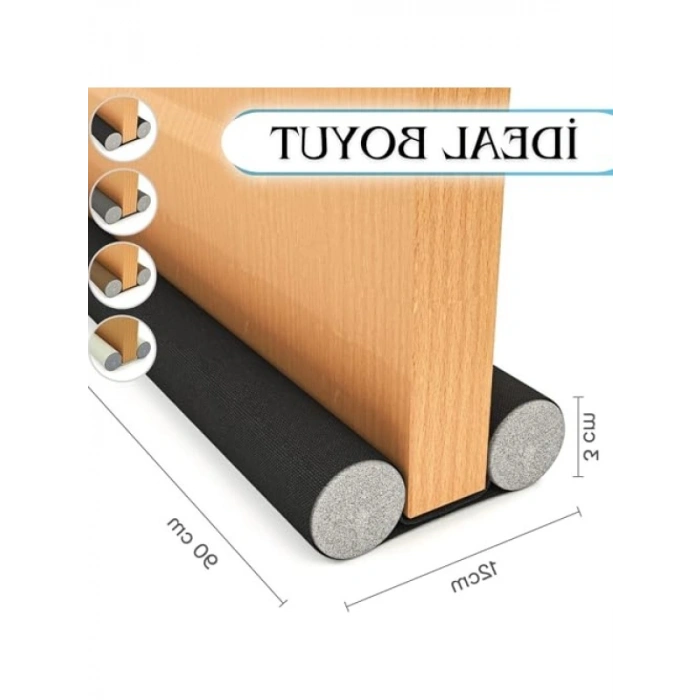 Kapı Altı Rüzgar Önleyici - Isı Yalıtım Süngeri (Gri)