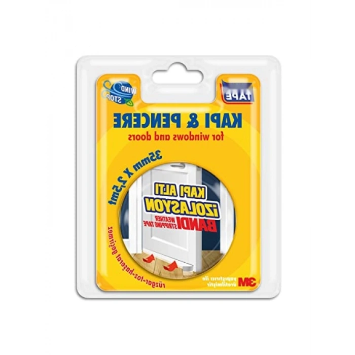 Kapı Altı Rüzgar, Toz ve Böcek Önleyici Bant - 35mm x 2.5m