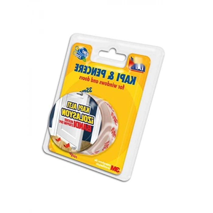 Kapı Altı Rüzgar, Toz ve Böcek Önleyici Bant - 35mm x 2.5m