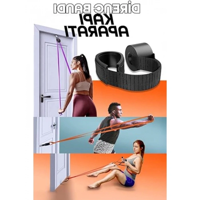 Kapı Aparatı ile Direnç Bandı, Evde Egzersiz için Uygun