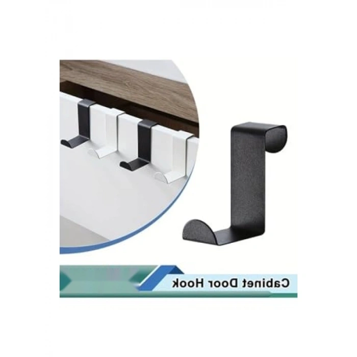 Kapı Arkası Bornoz Askılığı - 4lü Set