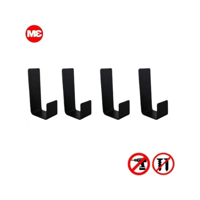 Kapı Arkası Pratik 4 Lü Askı Seti, Çok Amaçlı