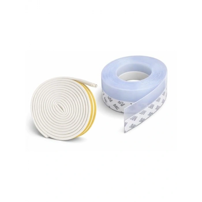 Kapı Pencere Yalıtım Bandı Seti, 10 Metre Kendinden Yapışkanlı