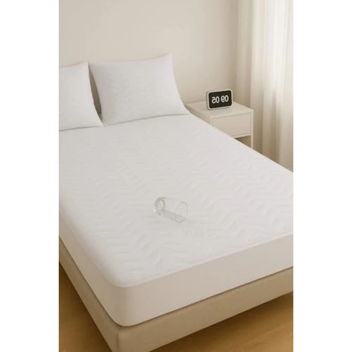 Kapitone Sıvı Geçirmez Tek Kişilik Alez 90x190