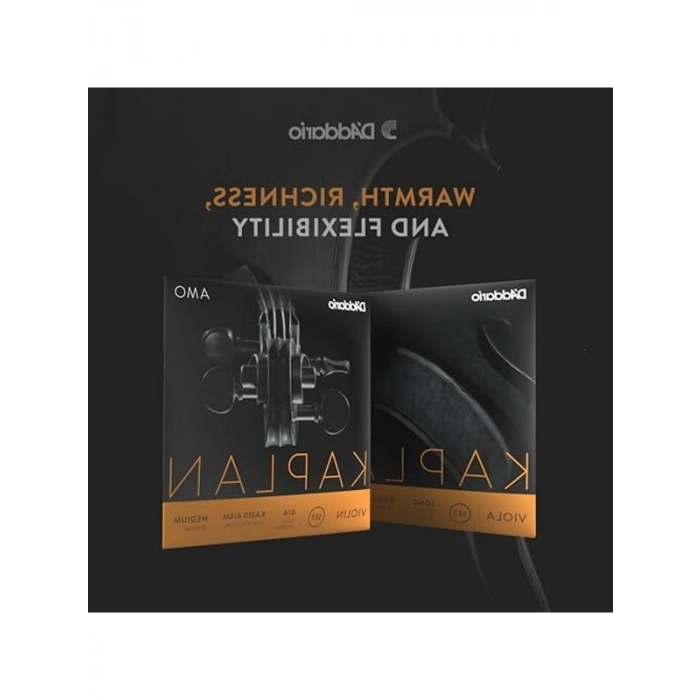 Kaplan Amo Set Keman Teli ile Yüksek Ses Kalitesi