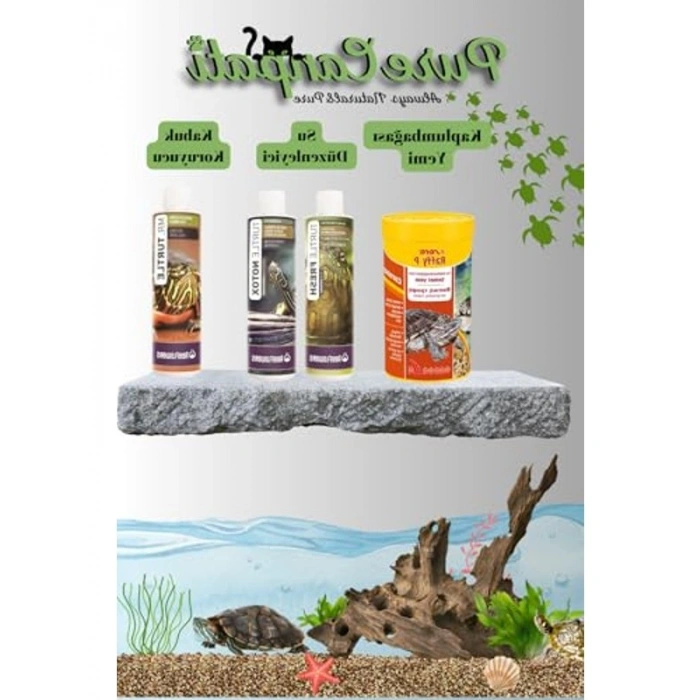 Kaplumbağa Bakım Seti, Yem ve Aksesuarlar