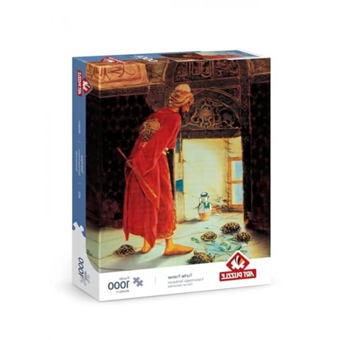 Kaplumbağa Terbiyecisi Temalı 1000 Parça Puzzle