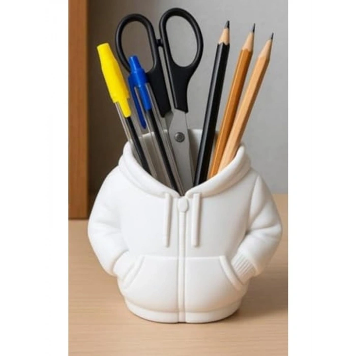 Kapüşonlu Tasarımlı Kalemlik Organizer, Masaüstü Biblo