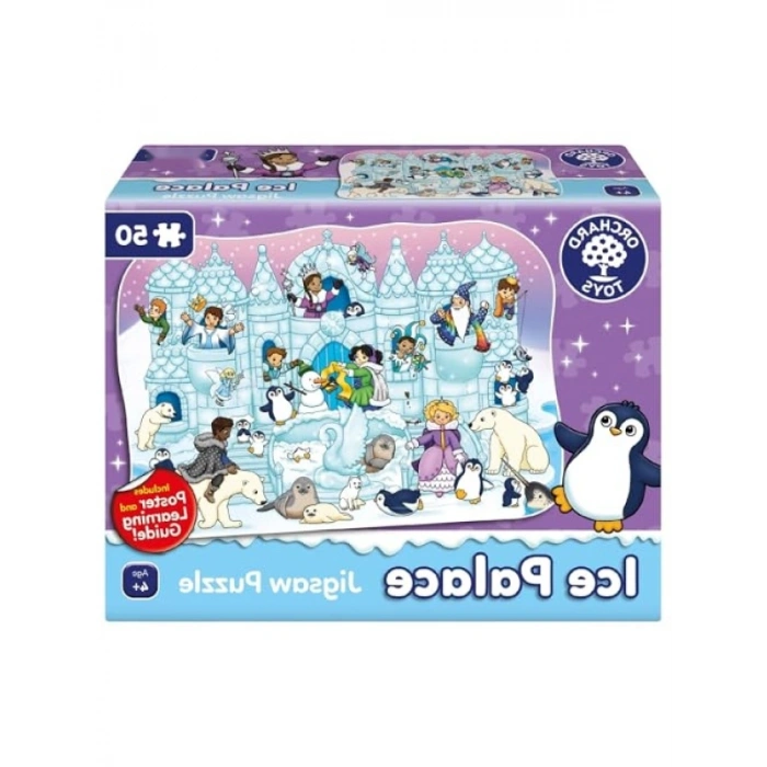 Kar Temalı Yapboz, 4 Yaş ve Üstü İçin Eğlenceli Tasarım