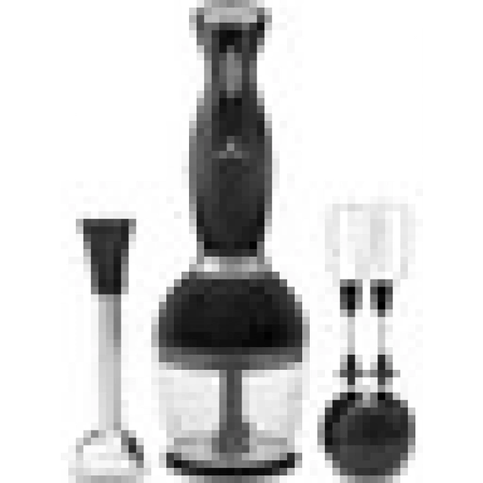 Karaca Pro-Midi Plus 3lü Blender Set Shiny Black 1000W