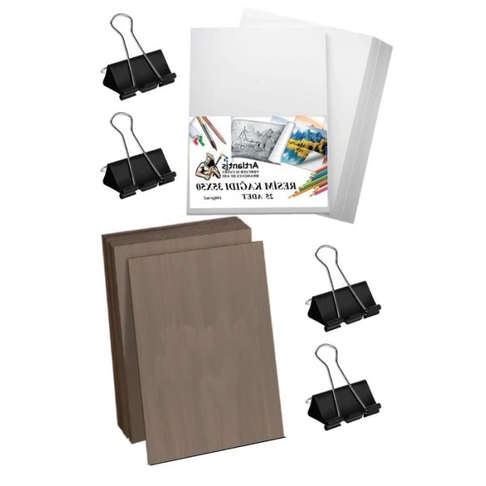 Karakalem Eskiz Çizim Seti, 35x50 cm Boyut