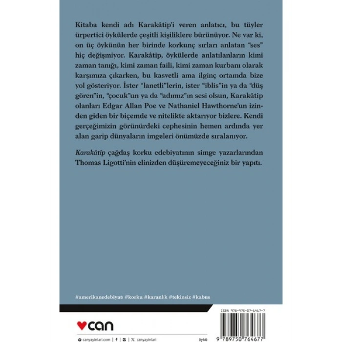 Karakâtip - Thomas Ligotti