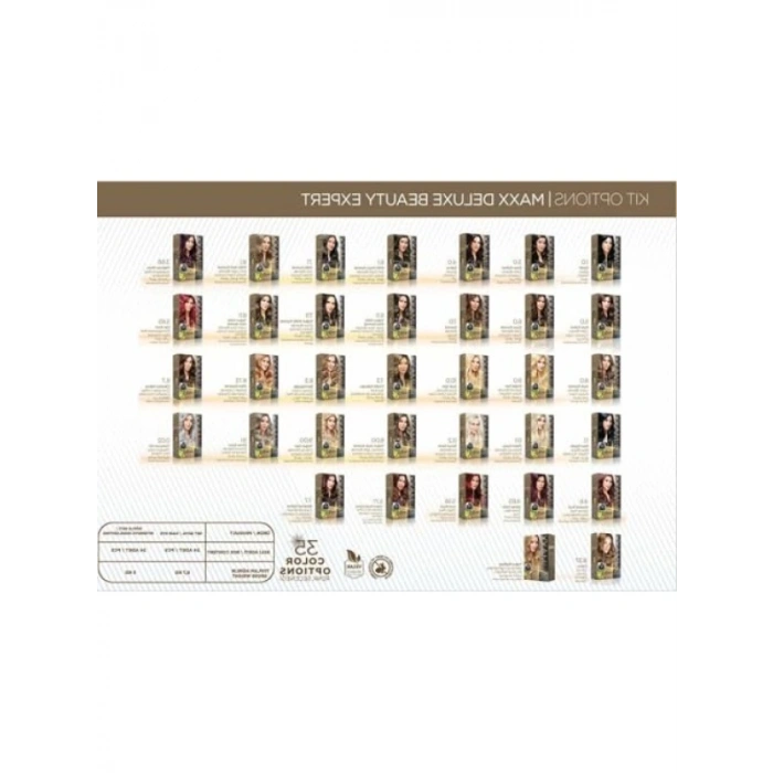 Karamel Kahve Saç Boyası, 2 x 50 ml Set