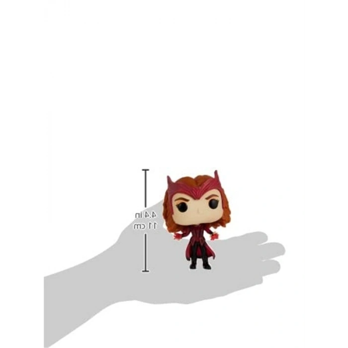 Karanlıkta Parlayan Scarlet Witch Figürü - Koleksiyonluk Bobble-Head
