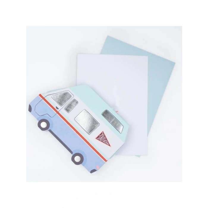 Karavan Temalı Tebrik Kartı