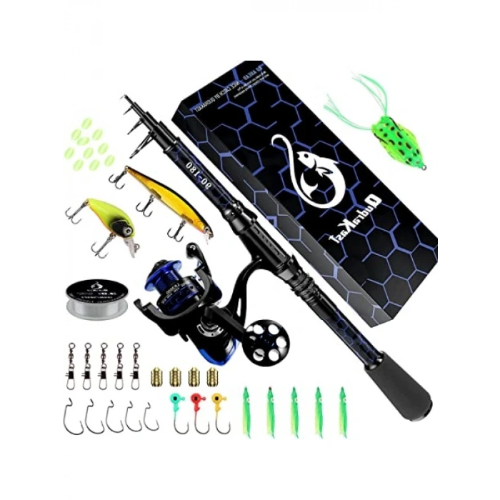 Karbon Fiber Teleskopik Olta Seti