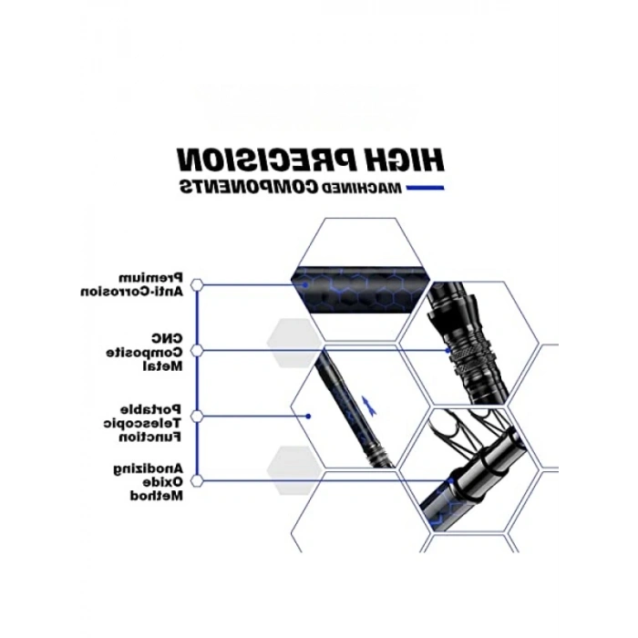 Karbon Fiber Teleskopik Olta Seti