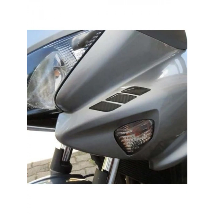 Karbon Siyah 3D Sticker Seti - Araç ve Motosiklet için Çok Amaçlı