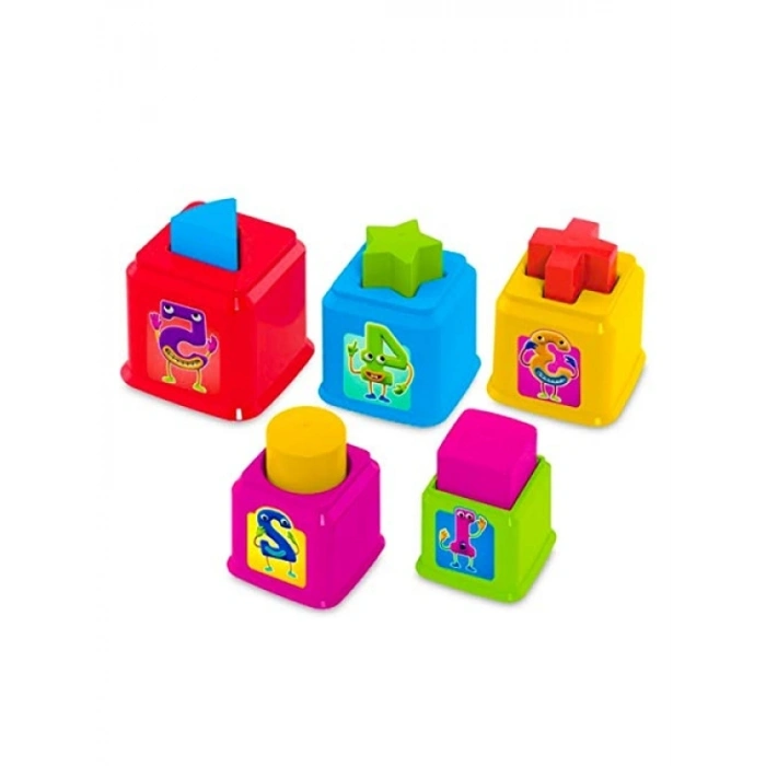 Kare Kule Bultak Seti - Geometrik Şekiller