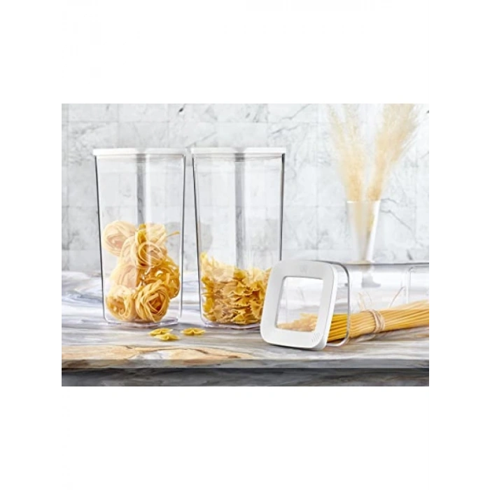 Kare Saklama Kabı, 3 Adet, 1700 Ml