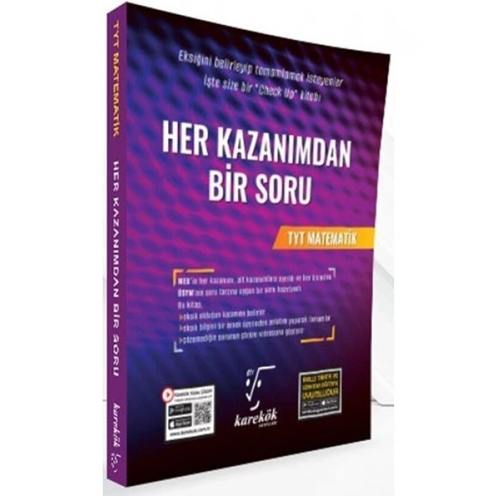Karekök Yayıncılık TYT Matematik Her Kazanımdan Bir Soru