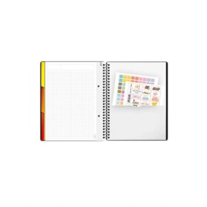 Kareli Spiralli A4 Defter - 160 Sayfa