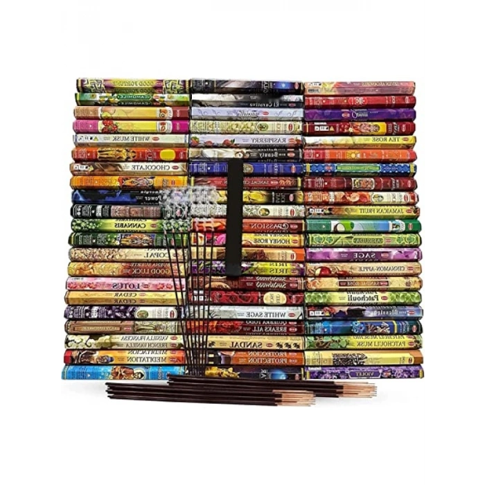 Karışık Aromalı 24lü Tütsü Seti - Yüksek Kaliteli Tütsüler