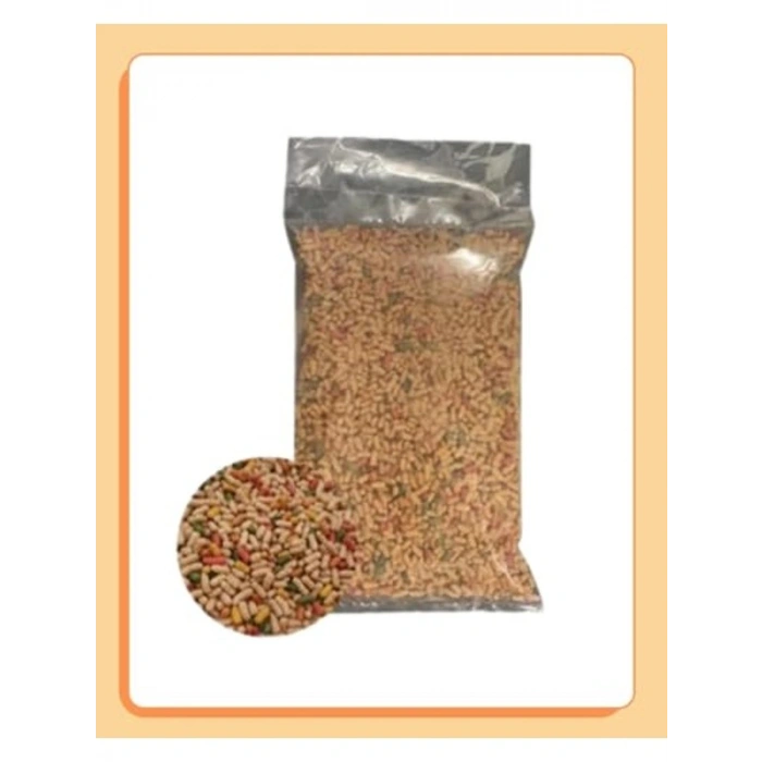Karışık Japon Balığı Yemi, 100 g Paket, Besleyici Formül