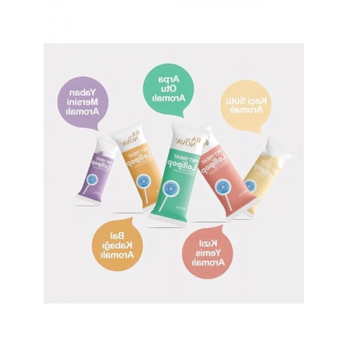 Karışık Lezzetli Kedilere Özel Lolipop, 15li Paket