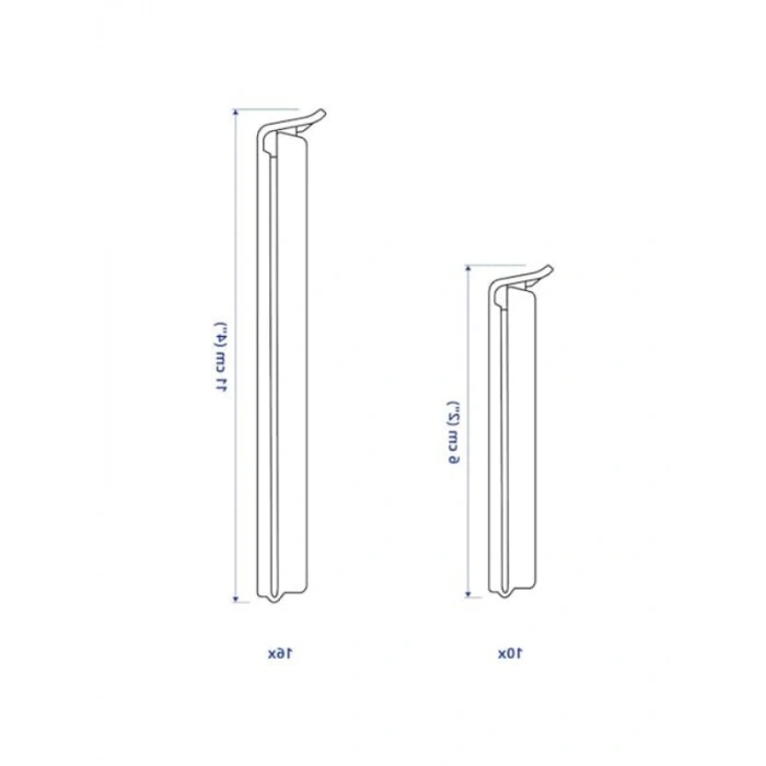 Karışık Renklerde 20 Parça Torba Klipsi Seti