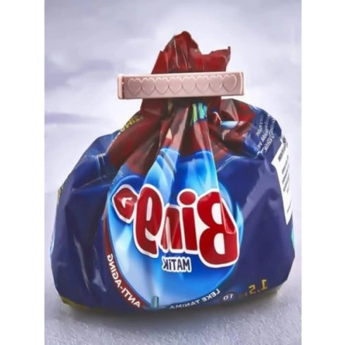 Karışık Renkli Poşet Klipsi, 6 ve 12 Adet Seçeneği