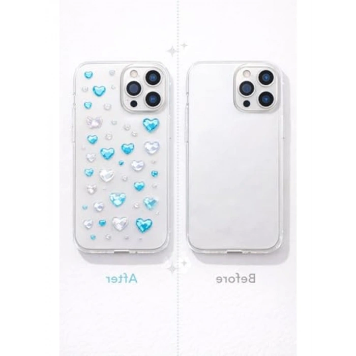 Karışık Renkli Yapışkanlı Taş Sticker Seti, DIY Hobi için