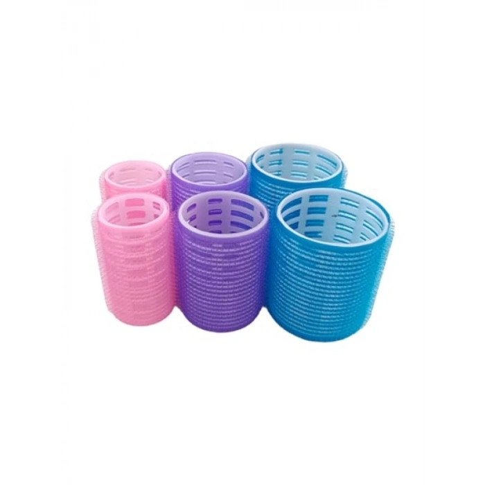 Karma Bigudi - 6lı Yapışkanlı Saç Bigudisi