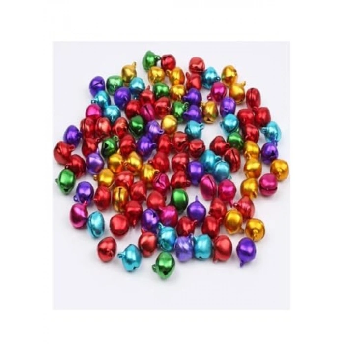 Karma Renk Kulplu Zil Seti - 12 mm (100 Adet)