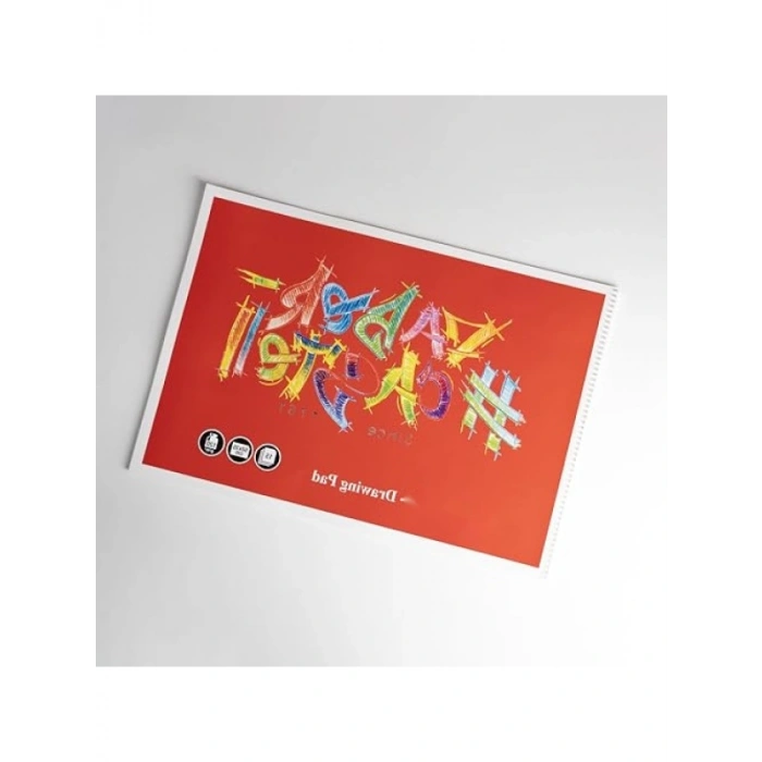 Karton Kapaklı A4 Resim Defteri, 15 Yaprak