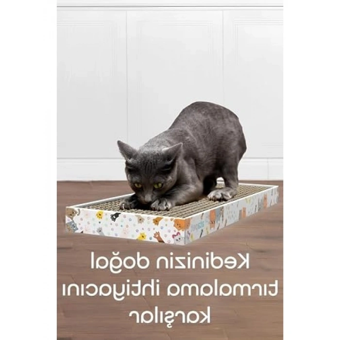 Karton Oluklu Kedi Tırmalama Tahtası